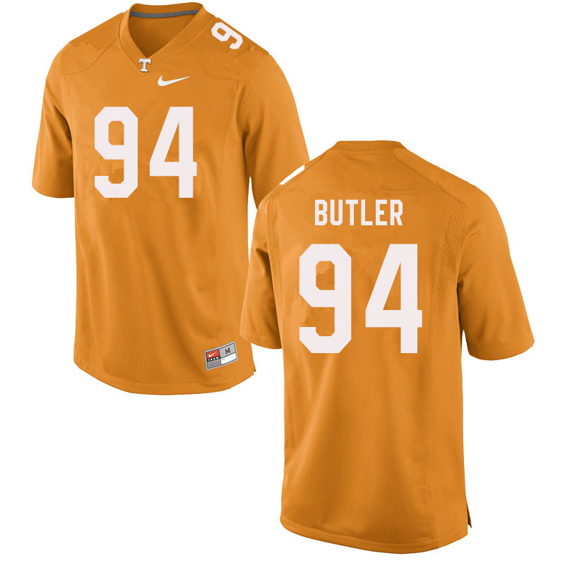 Men #94 Matthew Butler Tennessee Volunteers College Football Jerseys Sale-Orange